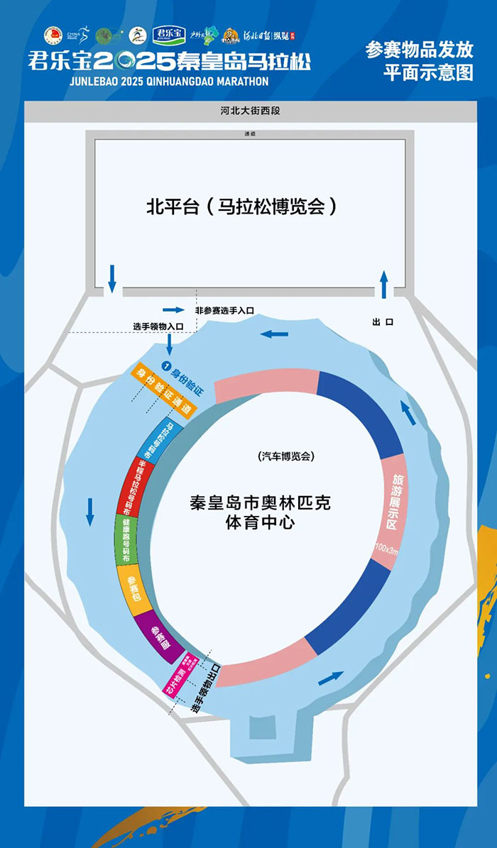 君樂(lè)寶2025秦皇島馬拉松【參賽裝備領(lǐng)取】攻略